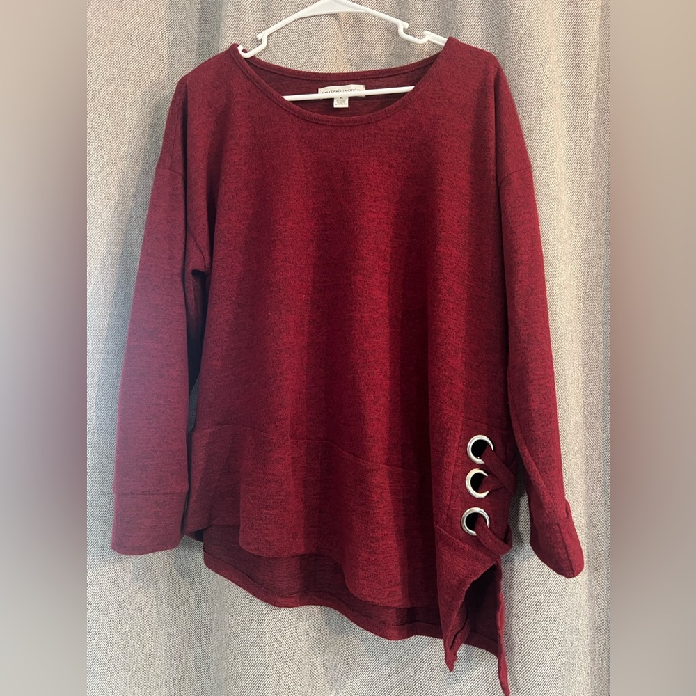 Red sweater